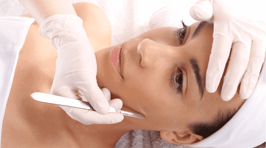 The Beauty Portal Training +dermaplaning+treatment